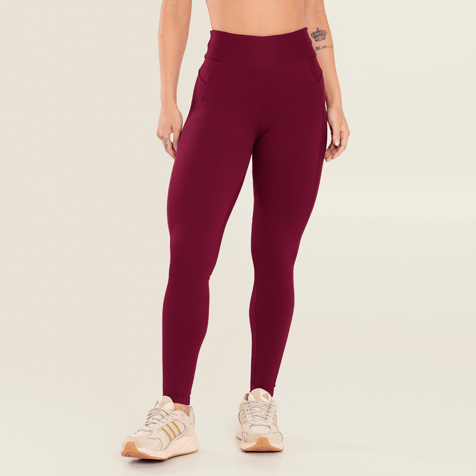 Legging Glam Mulberry Vinho Canelada